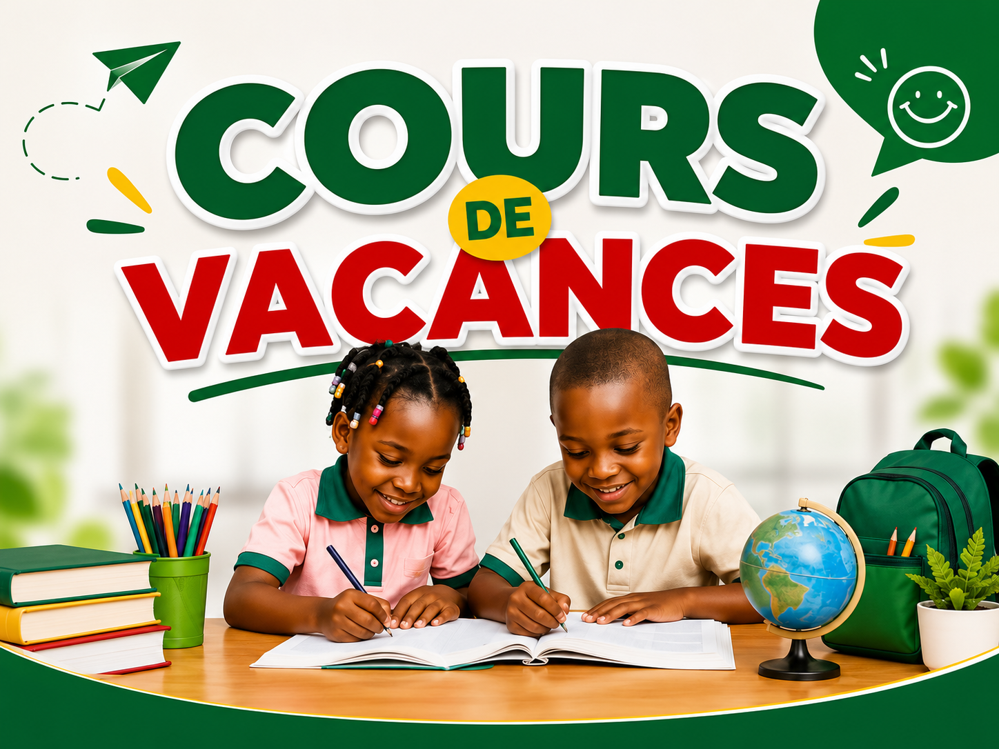 📚 Cours de vacances Les Tchounda Douala 2026 : Offrez une longueur d&rsquo;avance à votre enfant !