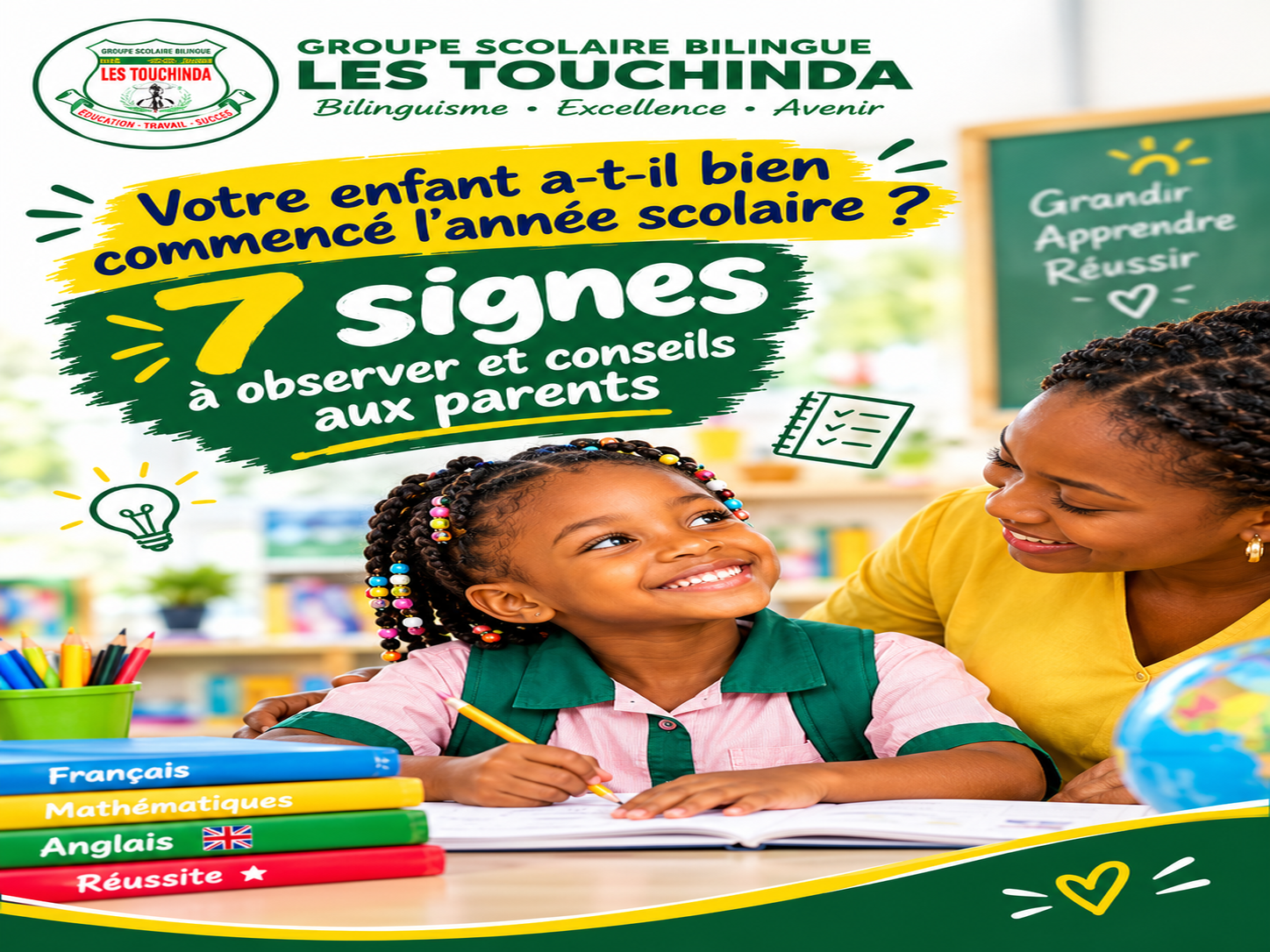 🎓 Votre enfant a-t-il bien commencé l’année scolaire ? 7 signes à observer et conseils aux parents